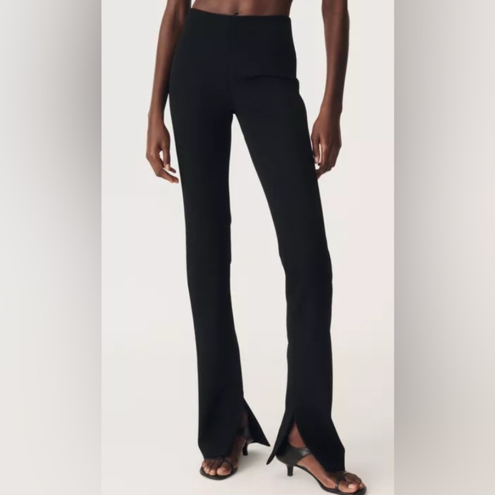 Zara Black Straight Leg Trousers